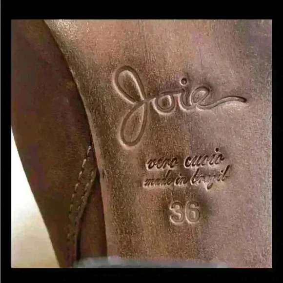 Joie over the knee boots brown sued US size 6 - Picture 8 of 8